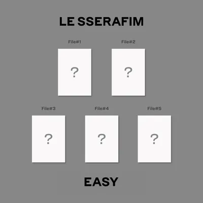 3rd Mini Album 'EASY' (COMPACT Ver.) | LE SSERAFIM