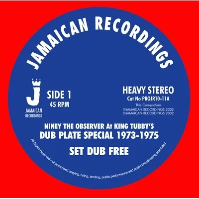 Set Dub Free/Dub Born Free | Niney the Observer